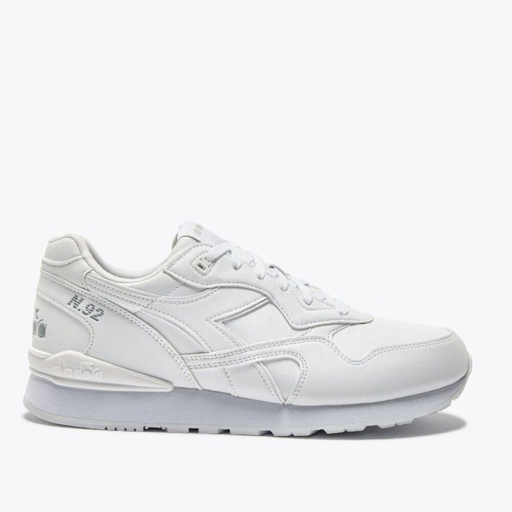Diadora N.92L White Classic Men's Cusual Activewear Sneakers Size 11.